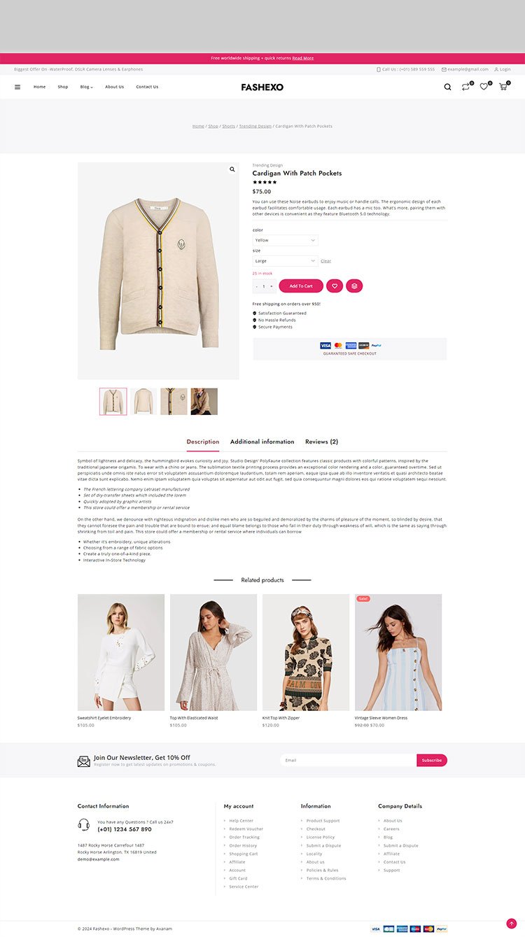 WooCommerce Theme